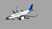 Garuda Indonesia Airbus A319-Neo 1