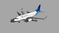 Garuda Indonesia Airbus A319-100 2