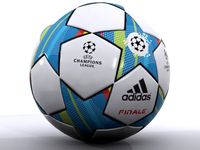 Adidas Finale 3D Soccer Ball 3D Model
