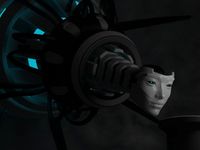 Robot Queen 3D Model