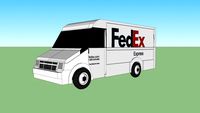 2013 Isuzu Reach step-van (FedEx Express)