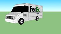 2013 Isuzu Reach step-van (FedEx Ground)