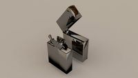 Ligther low poly 3D Model