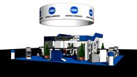 konica minolta stand design 2
