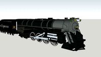 polar express 1225 berkshire steam locomotive