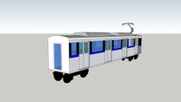 Gerbong penumpang mrt jakarta