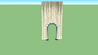 ARCO METAL COM TECIDO