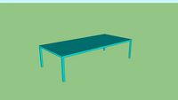 Mesa Flat alumínio