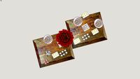 mesa rustica doces