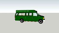 1997 ford e350 15 passenger CommTrans hotel shuttle