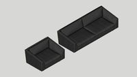 SOFA E POLTRONA CALABRIA - F60