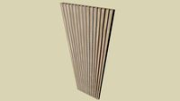 Slat wall