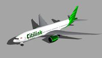 Citilink Boeing 777-200LR