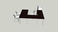 Doane Keys Exec Desk
