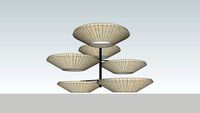 Bover Siam S 6L Pendant