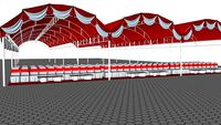 tenda melengkung