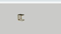 Haans sidetable gold