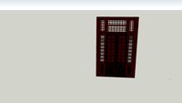 DOUBLE DOOR WITH LOUVERS