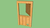 PUERTA RUSTICA DOBLE