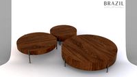 Mesa de centro Chaplin - Brazil Contemporâneo