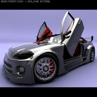 Dodge Viper Tropic 3D Model