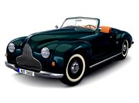 Generic Cabriolet Retro Car M 2