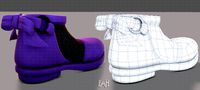 Shoes cartoonV49