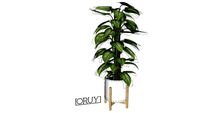 cachepot oruy em couro
