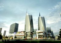 skyscraper business center 151