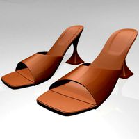 square-toe spool-heel sandals 02