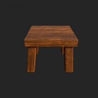 wooden stool