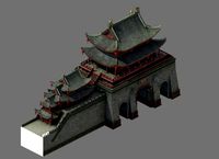 ancient city gate