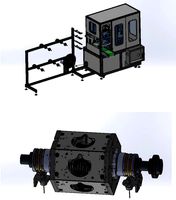 cup mask machine front section stereo mask manufacturing machine improved version