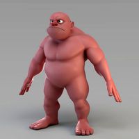 cartoon male giant
