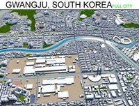 gwangju city south korea 45km