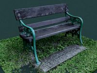 bench garden outdoor furniture 1