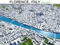 florence city italy 50km