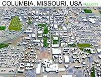 columbia missouri city usa 40km