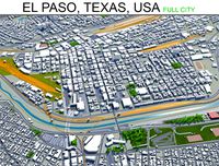 el paso city texas usa 60 km