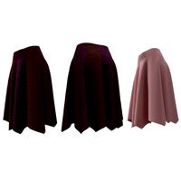 skirts handkerchief paneled