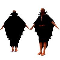 man in cape