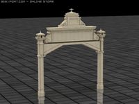 Entrance Tower 3D Model