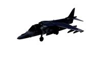 lowpoly mcdonnell douglas av-8b aircraft model low-poly