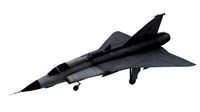 lowpolysaab 35 draken aircraft low-poly
