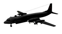 lowpoly il-20 coot-a airplane