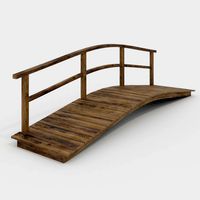bridge with one handrail