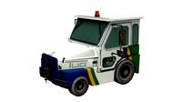 lowpoly tug aviation equip m1a50