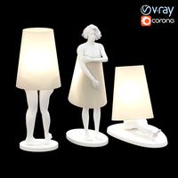 statue lampshade
