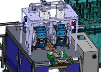 tank chain welding ear mask production line