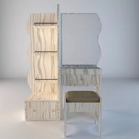 wooden dressing table
